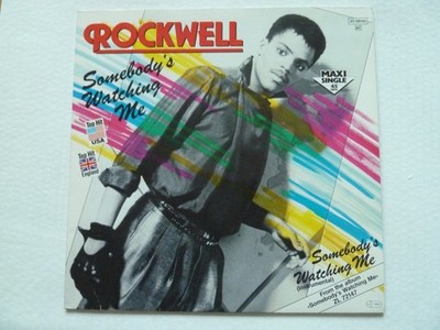 MAXI VINYL SCHALLPLATTE ROCKWELL SOMEBODY'S WATCHING YOU