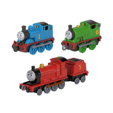 Thomas  Friends 2025 Metal Die-cast Push Along - THOMAS, PERCY, JAMES - NIB
