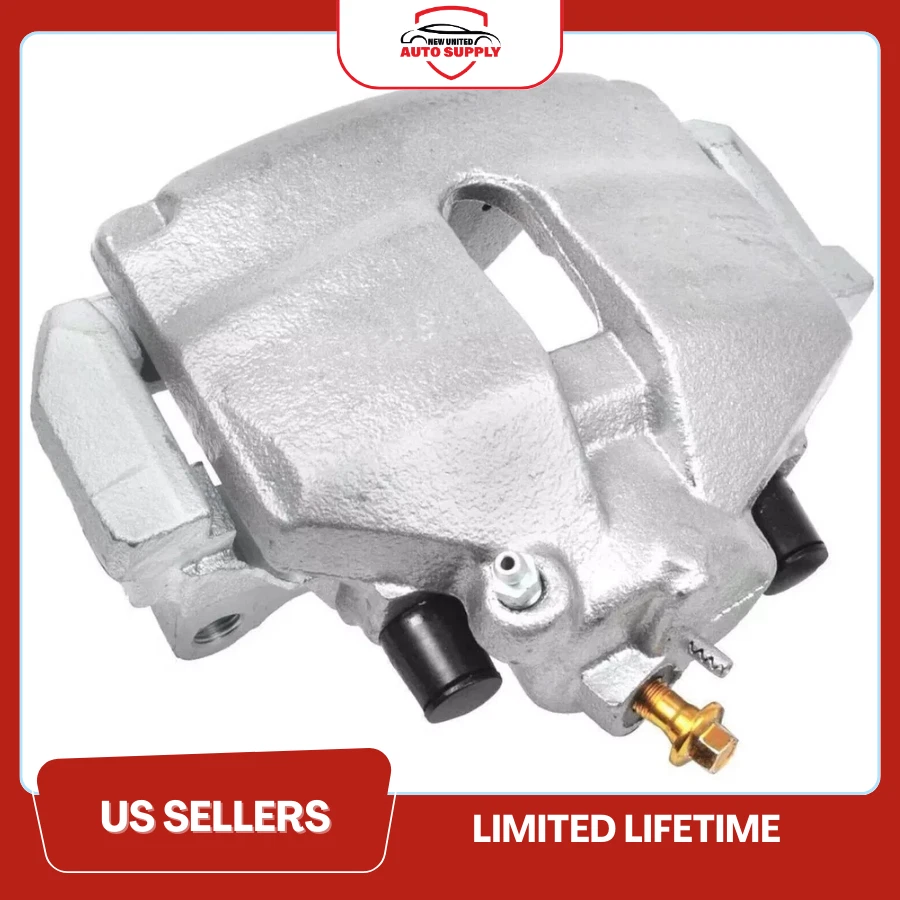 Pinça de freio dianteira esquerda com suporte para Fusca Jetta Golf Bora Rabbit A1 A3 - Imagem 2 de 2