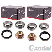 2X A.B.S. RADLAGER-SATZ Hinten Beidseitig Passend FüR Mitsubishi Colt Lancer