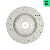 2X Optimal Bremsscheibe BS-9400HC FüR Mercedes W166 Klasse C292 GLE 250 166 006