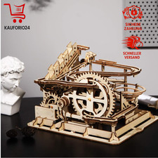 ROKR Kugelbahn Bausatz aus Holz für Kinder und Erwachsene 