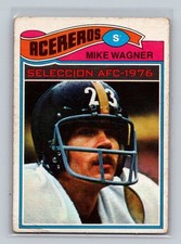 1977 Topps Mexican #60 Mike Wagner All-Pro Steelers