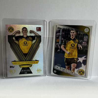 Schlotterbeck Topps Borussia Dortmund Match Attax Victory 2023/24 Lot 5 u.a.