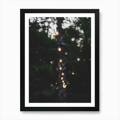 Cozy evening Art Print Framed Wall  Framed Wall Art Poster Canvas Print Picture