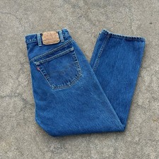VTG 80s Levi s 501xx Made in USA Men s 40x30 36x27 Blue Denim Button Fly Jeans
