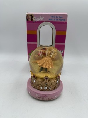 Barbie In The Nutcracker Musical Water Ball  Snow Globe Music Box RARE