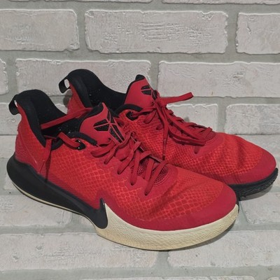 Nike Kobe Mamba Focus Shoes Mens Size 9.5 Red Basketball Sneakers AJ5899-600