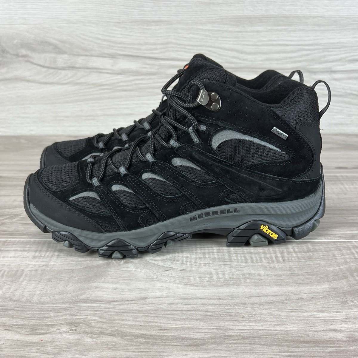 Merrell Moab 3 Mid GTX Mens Size 14 Shoes Gore-TEX Black Hiking