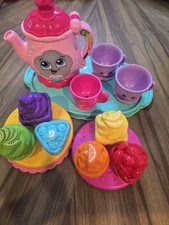 LeapFrog Musical Rainbow Tea Set, Pink Batteries not included