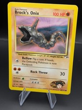 Brock's Onix 69/132 Gym Heroes Unlimited MP Common 2000 by Ken Sugimori on eBay