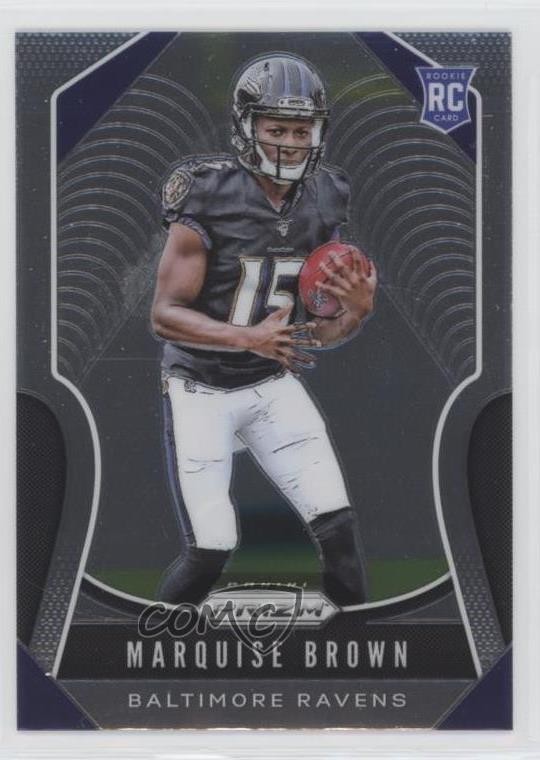 2019 Panini Prizm Rookies Marquise Brown #341 0q1p