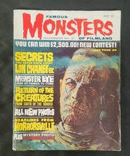 1964 Dec. #31 Famous Monsters of Filmland  Boris Karloff as the Mummy Cover