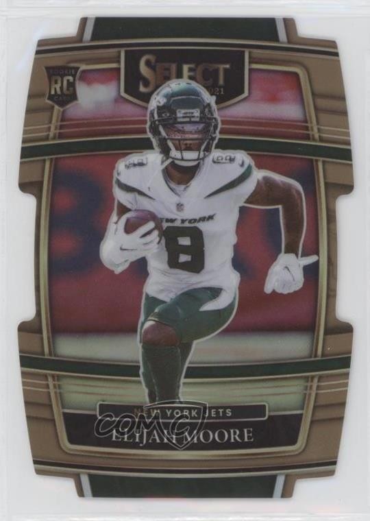 2021 Panini Select Concourse Copper Prizm Die-Cut 152/199 Elijah Moore #56 10is