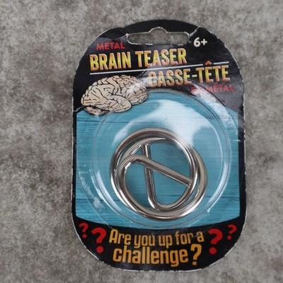 Metal Brain Teaser Puzzle Game Conversation Piece for Party