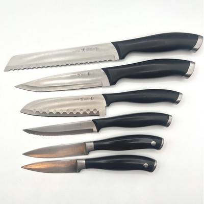 J.A. Henckels International Forged Elite Silver Cap Knife Assorted Set 6 Piece