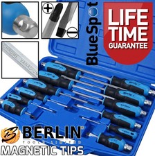 Magnetic Screwdriver Set HEAVY DUTY Philips & Slotted Go Through Drivers PH0-PH4