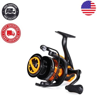 Ambidextrous Fishing Reel - 5.2:1 High Speed, 18lbs Drag for Freshwater Angling