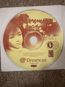 Shenmue Sega Dreamcast 4 Discs Only. Tested And Working.