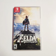 Switch The Legend of Zelda Breath of the Wild - Case Only