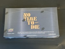 2025 UPPER DECK JAMES BOND 007 NO TIME TO DIE HOBBY BOX *BEST PRICE GUARANTEE*