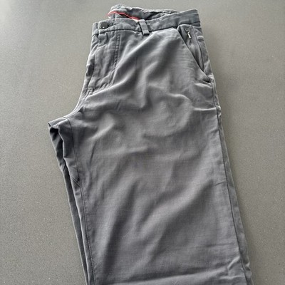 Lululemon Pants Men 32 Gray Commission Slim Performance Tapered 32x29 Old Model