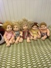 Vintage Ty Beanie Kids Plush Dolls Lot Angel, Blondie, Precious, Curly, Boomer