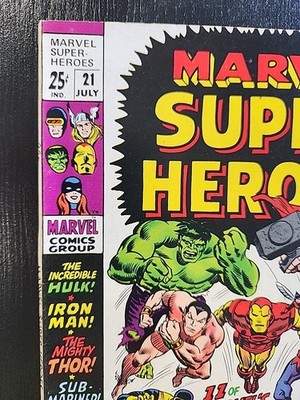 Marvel Super Heroes #21 FN 1969 | eBay