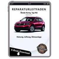 Skoda Karoq NU Ab 2017 Heizung BelüFtung Klimaanlage Werkstatthandbuch PDF Datei