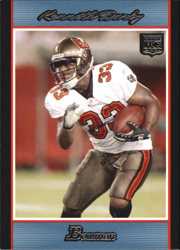 2007 Bowman Blue #136 Kenneth Darby /500 - FB