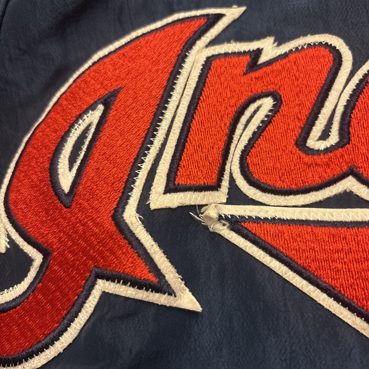 Vintage Cleveland Indians Authentic Diamond Collection MLB Starter