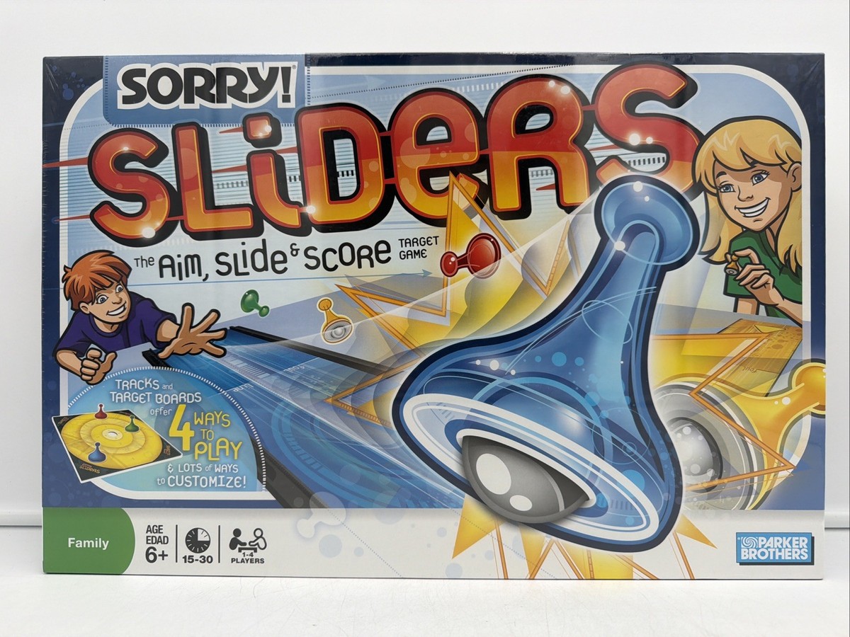 SORRY! SLIDERS Family Board Game Hasbro Parker Brothers, BRAND NEW