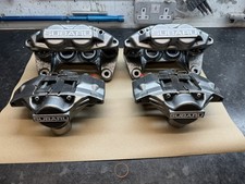 Subaru Impreza Wrx 1992 On Pair Front 4 Pot Brake Calipers Plus 2 Pots