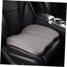 Car Seat Cushion - Comfort Memory Foam Seat Cushion for Car Seat Driver, Grey