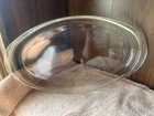 Vintage Pyrex 3 Qt Oval Casserole Made In USA A-2 #1233 Clear Glass Dish 18 in