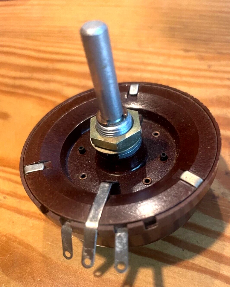 Preh Drehpotentiometer 1,6K Ohm Drahtpotentiometer Widerstand 1,6 K Ohm - Bild 3 von 3