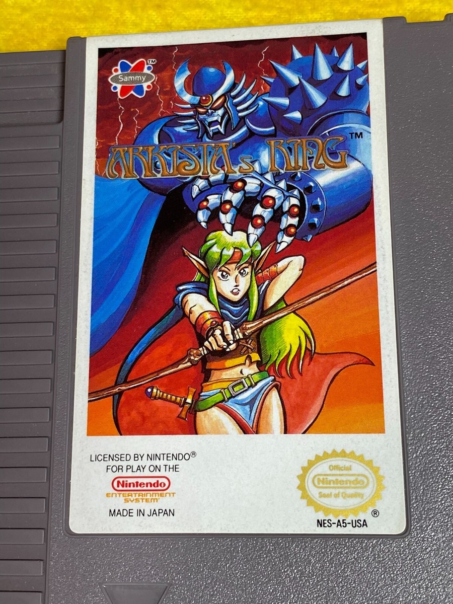Arkista's Ring CIB Rare Complete NES Game Nintendo Tested Arkista's Ring CIB Rare Complete NES Game Nintendo Tested