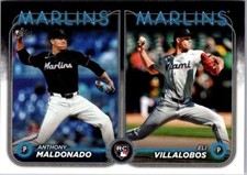 2024 Topps Update #US305 Eli Villalobos / Anthony Maldonado RCOM, RC