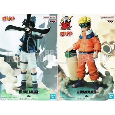 NARUTO Uzumaki Sasuke Uchiha Figure Set Memorable Saga Banpresto New  Authentic