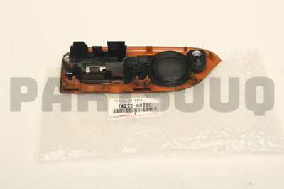 のぞみ 7427260280 Genuine Toyota PANEL, REAR DOOR ARMREST BASE, UPPER LH