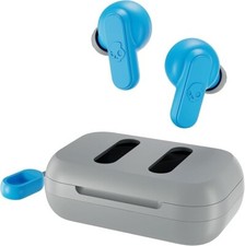 Skullcandy Wireless Earbuds,Mic,12 Hr Bat. Works with iPhone Android  Bluetooth