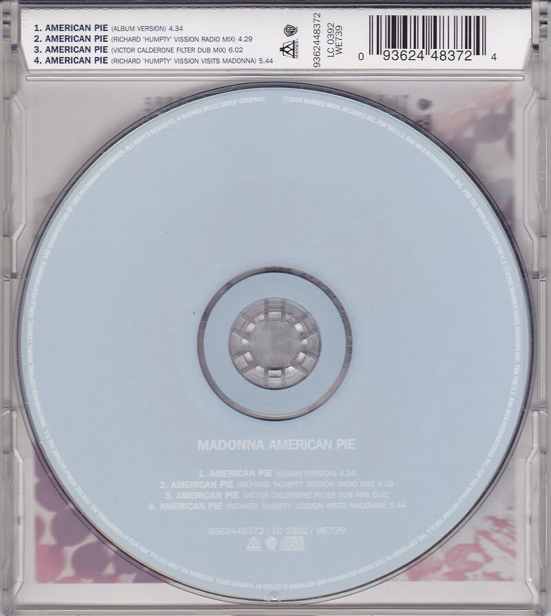 Madonna - American Pie (Maxi-Single-CD) - Bild 2 von 2