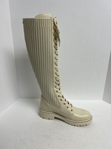 Sam Edelman Womens Lila Knee High Boot Ivory 5 M - 第 2/6 張圖片