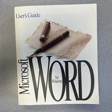 User's guide Microsoft Word for Windows 1991