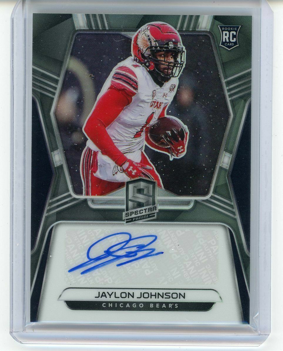 JAYLON JOHNSON 2020 Spectra PRIZM #29 Auto Autograph Rookie