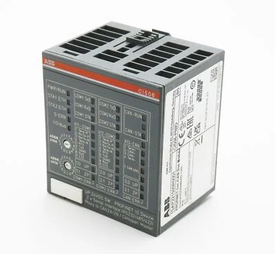 ABB CI506 1SAP221500R0001 CI506-PNIO E: B5 Bus Module PROFINET Seriell -used- - Bild 1 von 4