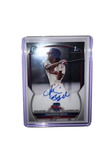 Emaarion Boyd Bowman 1st Chrome Auto CPA-EB