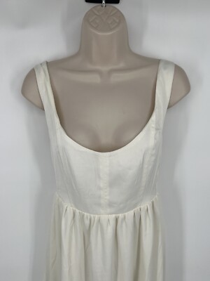 Women's WeWoreWhat Corset Midi Dress White Size Small | eBay