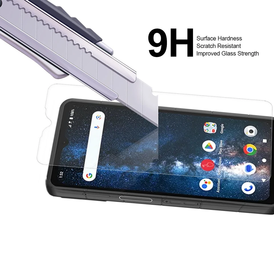 [Paquete de 3] Protector de pantalla de vidrio templado Supershieldz para Sonim XP Pro Foto 2 de 4