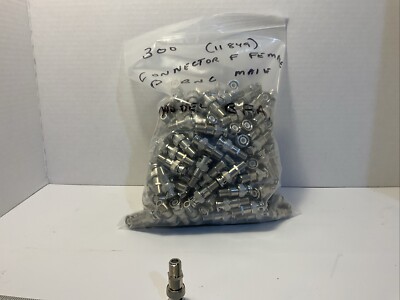BNC Male To F Female Connector Lot Of 300 In Stock Free Shipping